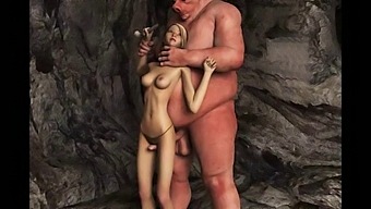 Monster Cocks Ejaculate On 3d Pornstars!