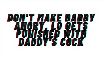 Hear The Sounds Of Daddy'S Anger As He Fucks His Daughter In A Tight Space