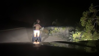 Intense Public Sex: Hardcore Pounding On The Roadside